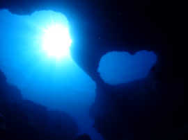 Okinawa Miyakojima Diving Double Arch